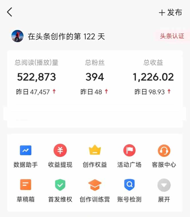 图片[2]-头条号托管躺赚项目，长期稳定，可做五年，每天十分钟，收益几百块-网创之家
